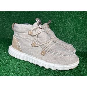 Hey Dude Shoes Reyes Boot in Light Grey 40182-007 Womens Size 9